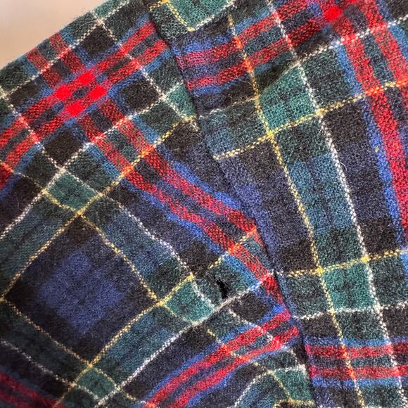Pendleton Allison Tartan Wool Shirt XL Made in USA Plaid Button Up Vintage - Picture 5 of 12